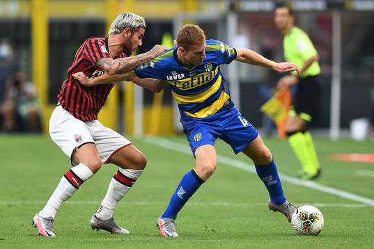 Dejan Kulusevski of Parma