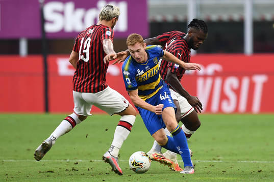 Dejan Kulusevski of Parma