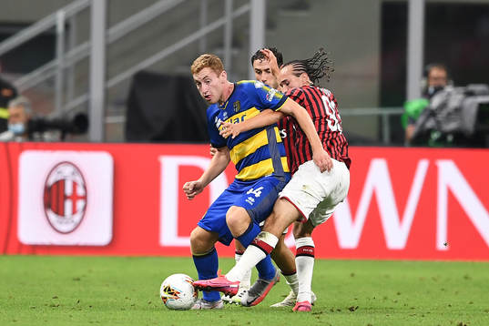 Dejan Kulusevski of Parma