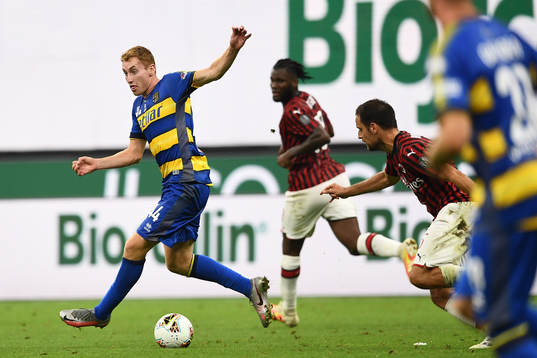 Dejan Kulusevski of Parma