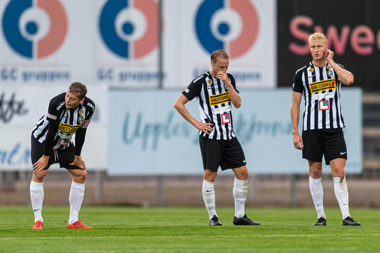 Landskronas Philip Andersson, Måns Ekvall och Viktor