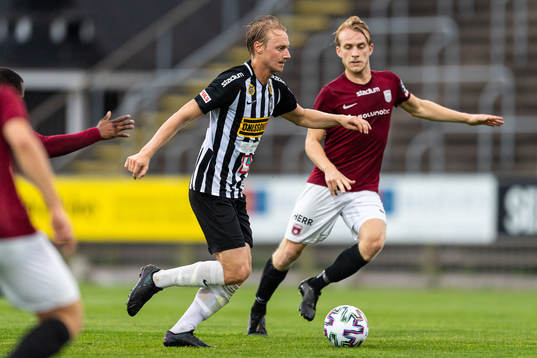 Landskronas Måns Ekvall och Qvidings Noa Bernhardtz