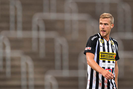 Landskronas Linus Olsson deppar