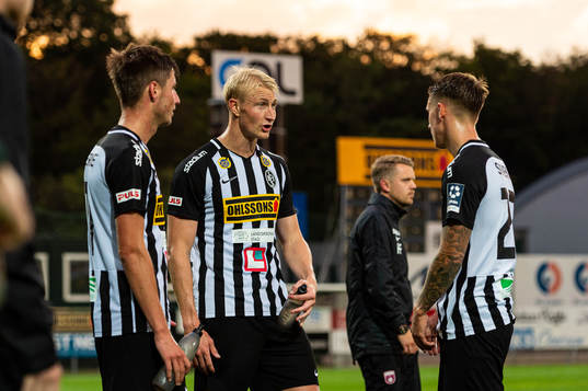 Landskronas Filip Olsson, Viktor Wihlstrand och Hampus Ferhm