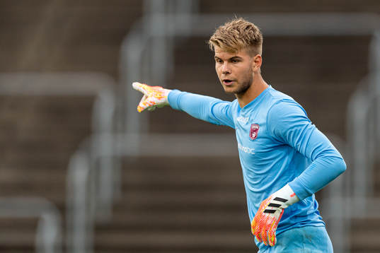 Qvidings målvakt Marcus Alexandersson