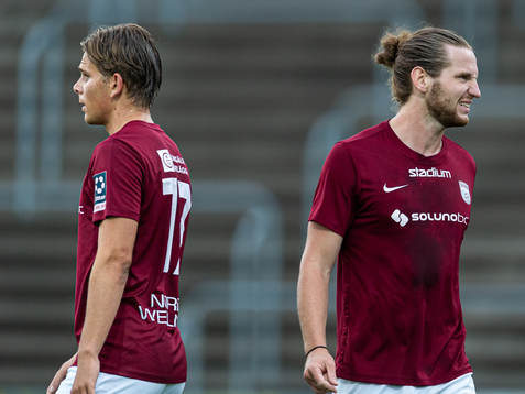 Qvidings Isak Skoog och Daniel Tidstrand deppar