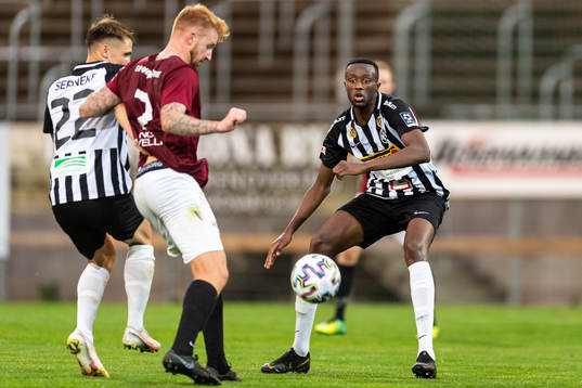 Qvidings Anton Henningsson mot Landskronas Hampus Ferhm och