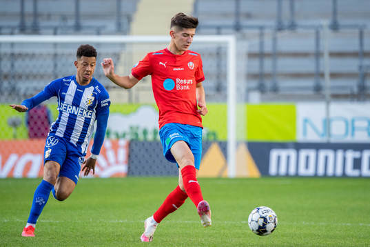 IFK Göteborgs Tobias Sana och Helsingborgs Armin Gigovic