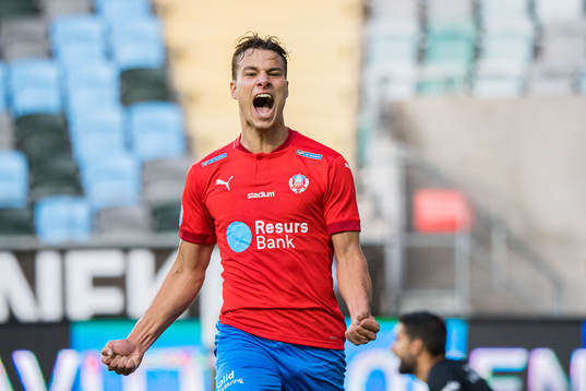 Helsingborgs Assad Al Hamlawi jublar
