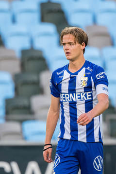 IFK Göteborgs August Erlingmark deppar