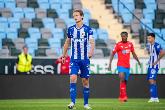 IFK Göteborgs August Erlingmark deppar