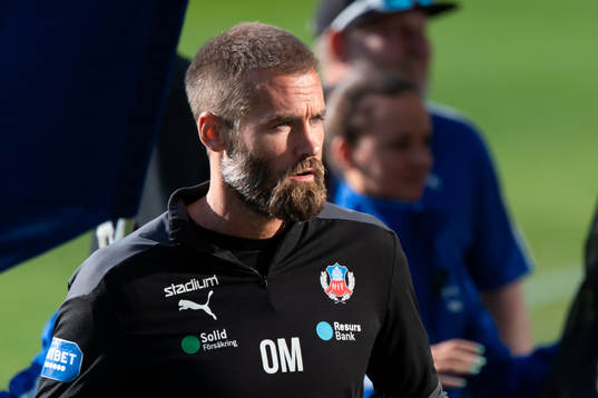 Helsingborgs tränare Olof Mellberg