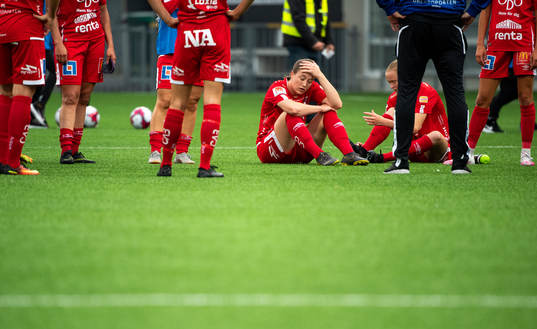 Örebros Maja Regnås deppar