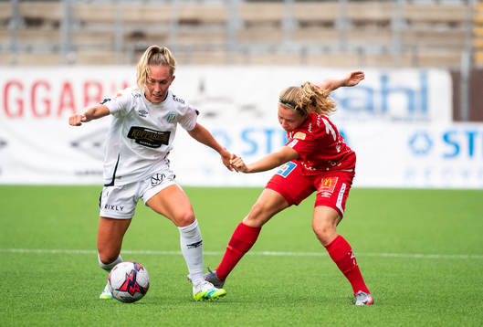Göteborgs Julia Roddar och Örebros Heidi Kollanen