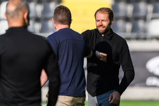 Häckens tränare Andreas Alm
