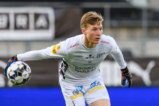 Elfsborgs målvakt Mathias Dyngeland