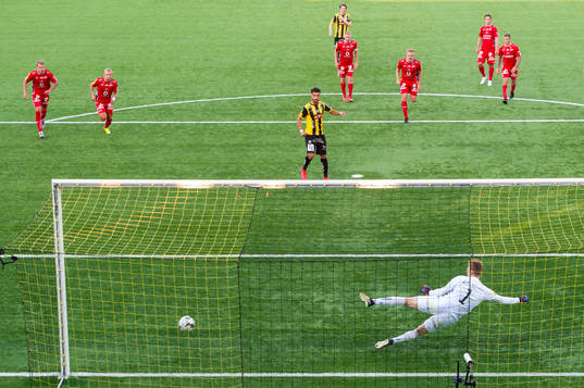 Häckens Daleho Irandust gör 4-0 på straff