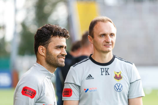 Östersunds tränare Amir Azrafshan