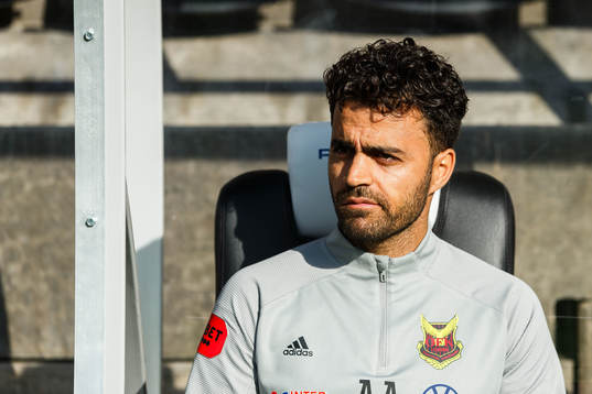 Östersunds tränare Amir Azrafshan