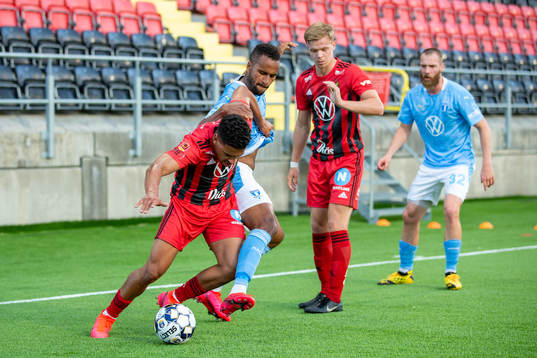 under fotbollsmatchen i Allsvenskan mellan Östersund och