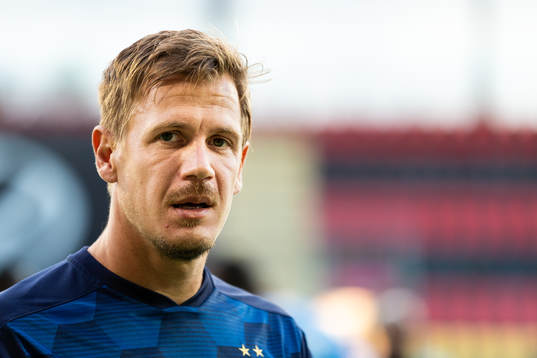 Malmö FFs målvakt Johan Dahlin