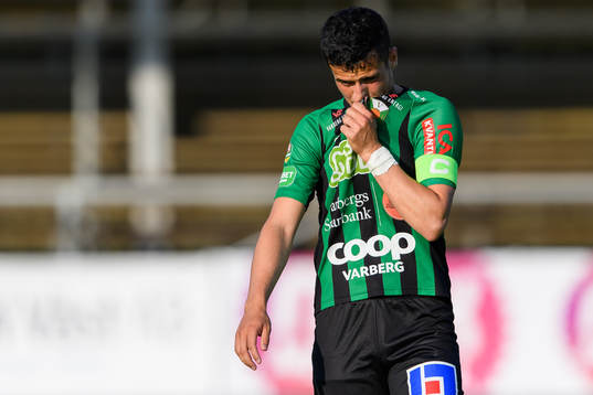 Varbergs Astrit Selmani deppar