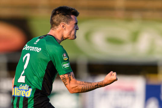 Varbergs Jon Birkfeldt jublar