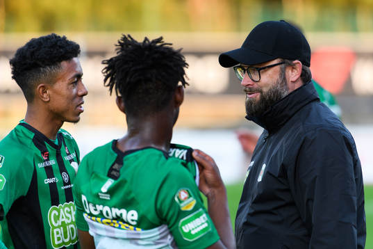 Varbergs tränare Joakim Persson