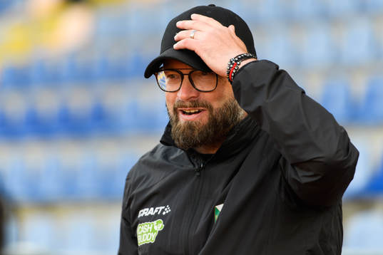 Varbergs tränare Joakim Persson
