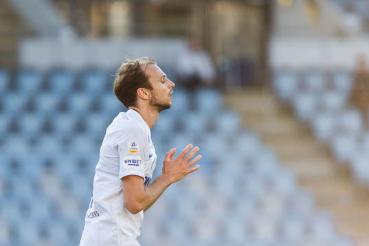 IFK Norrköpings Lars Krogh Gerson deppar