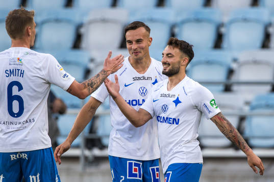 IFK Norrköpings Sead Haksabanovic jublar