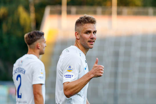 IFK Norrköpings Christoffer Nyman jublar