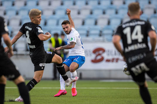 IFK Norrköpings Sead Haksabanovic gör 1-0