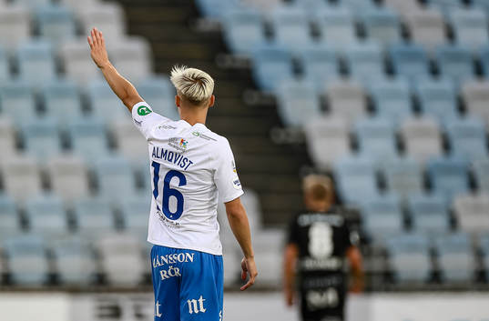 IFK Norrköpings Pontus Almqvist visar att han är spelbar