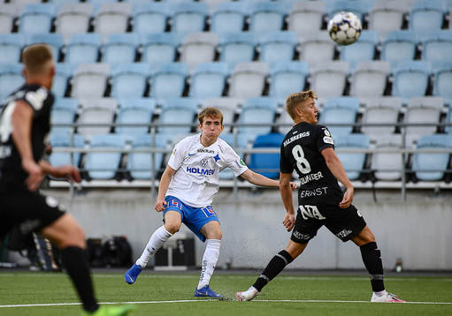 IFK Norrköpings Ísak Bergmann Jóhannesson och Örebros