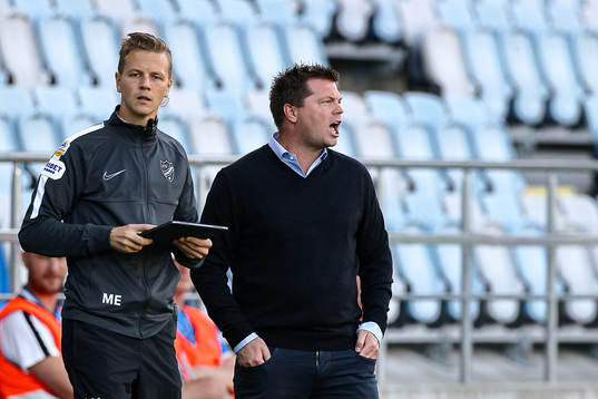 IFK Norrköpings målvakts- och assisterande tränare Maths