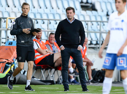 IFK Norrköpings målvakts- och assisterande tränare Maths