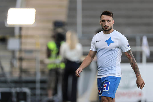 IFK Norrköpings Sead Haksabanovic före fotbollsmatchen i