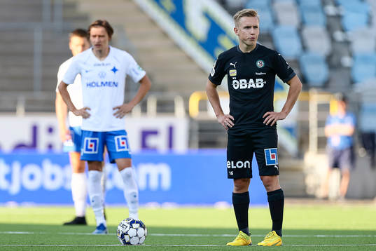 Örebros David Seger före avspark