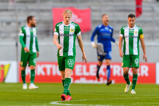 Hammarbys Gustav Ludwigson deppar