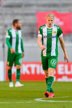 Hammarbys Gustav Ludwigson deppar