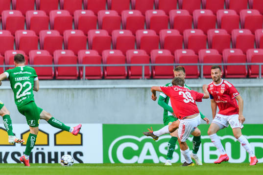 Kalmars Isak Magnusson gör 1-0