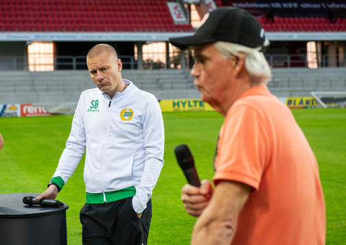 Hammarbys tränare Stefan Billborn
