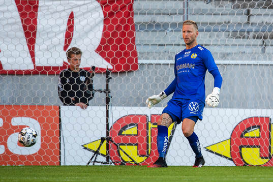 Hammarbys målvakt David Ousted