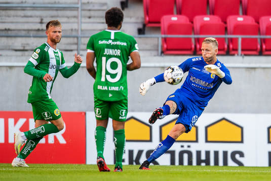 Hammarbys målvakt David Ousted