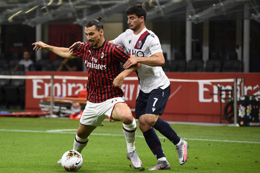 Bläddra bland fler bilder av Fotboll, Serie A, Milan - Bologna
