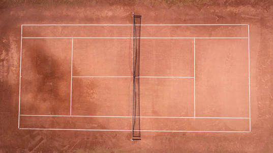 Tennisplan i anslutning till Tornavallen