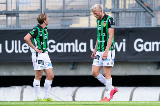GAIS August Wängberg och Carl Elfgren Nyström deppar