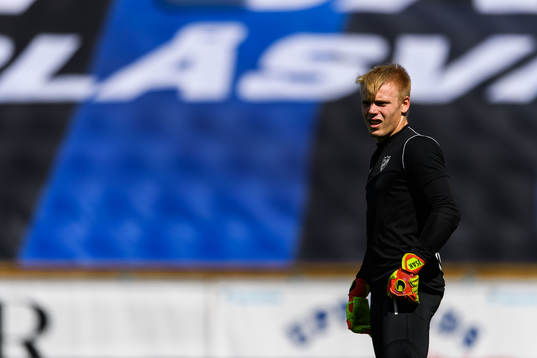 IFK Norrköpings målvakt Isak Pettersson