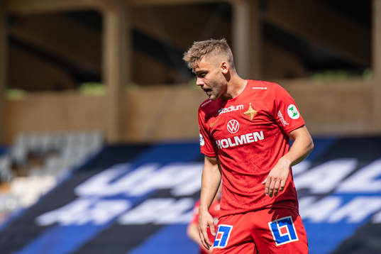 IFK Norrköpings Christoffer Nyman deppar